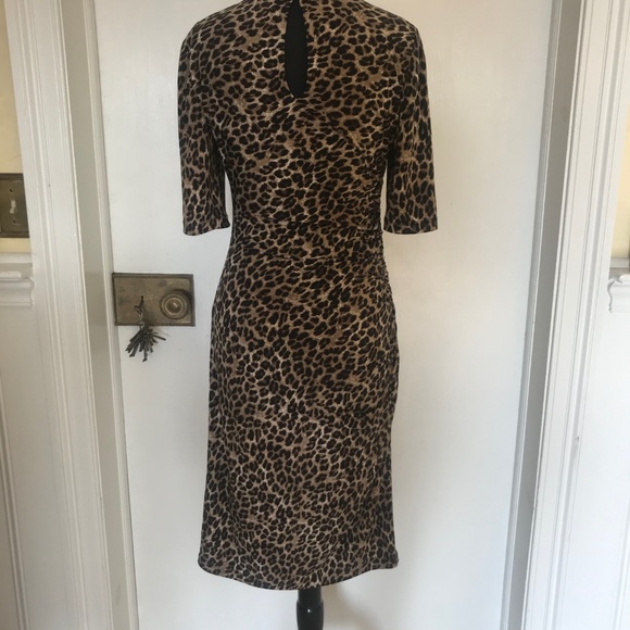 Body Con leopard Dress - Picture 3 of 5